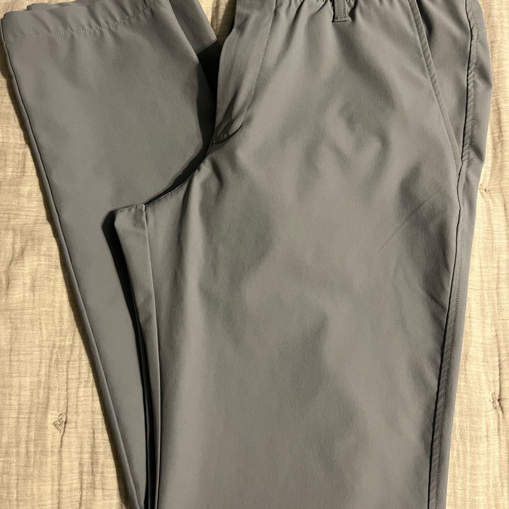Under Armour Gray Chinos Performance Fabric